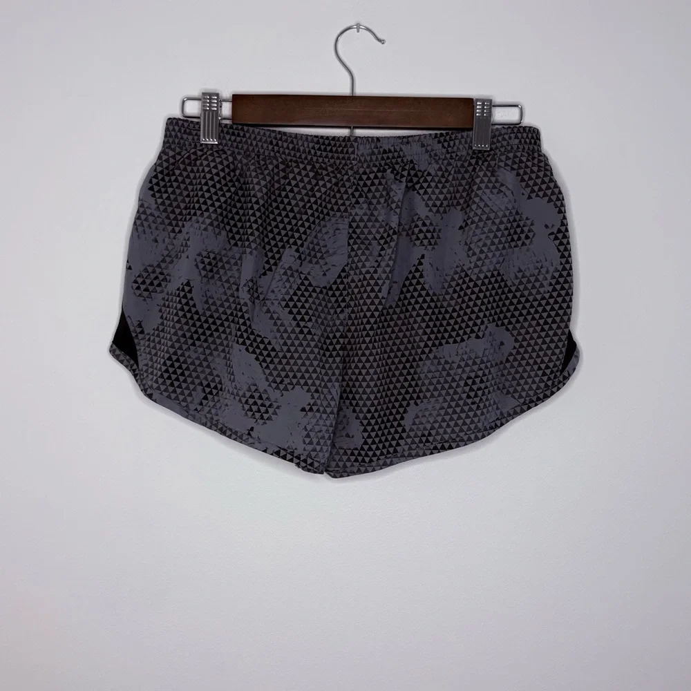 Nike Women's Medium Black and Gray Athletic Shorts